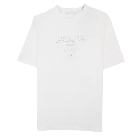 prada yellow t shirt|prada white t shirt men.